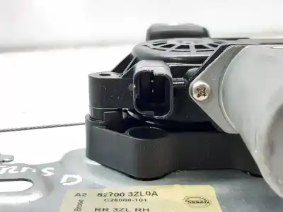 Автозапчасти б/у задний правый стеклорегулятор за nissan pulsar (c13) acenta ссылки oem iam 827003zl0a  