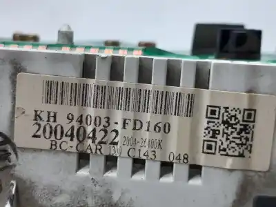 Peça sobressalente para automóvel em segunda mão quadrante por kia rio (bc) 1.5 ls berlina referências oem iam 94003fd160  