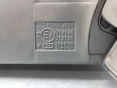 Peça sobressalente para automóvel em segunda mão espelho retrovisor direito por hyundai trajet (fo) 2.0 crdi gls referências oem iam 876063a340
