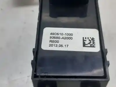 Second-hand car spare part right front power window switch for kia ceed (cd) drive 99 cv / 73 kw oem iam references 93580a2000  