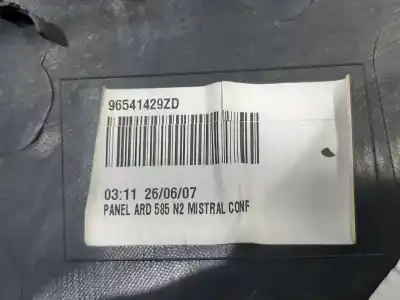 Автозапчасти б/у обивка задней правой двери за citroen c4 picasso i monospace (ud_) 1.6 hdi ссылки oem iam 96541429zd  