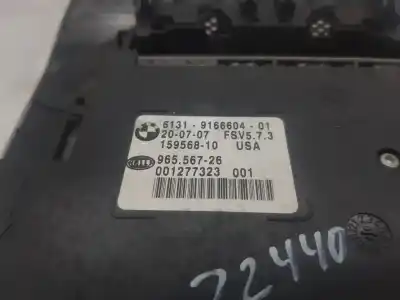 Second-hand car spare part interior light for bmw x5 (e70) 3.0d oem iam references 61319166604  