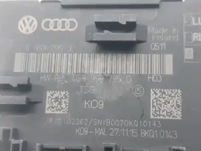 Автозапчасти б/у комфортный модуль за audi a6 c7 avant (4g5, 4gd) 3.0 tdi ссылки oem iam 4g8959795g