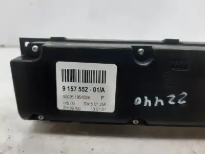 Peça sobressalente para automóvel em segunda mão comando de sofagem (chauffage / ar condicionado) por bmw x5 (e70) 3.0d referências oem iam 9157552  