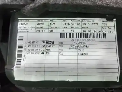 Автозапчасти б/у обивка передней правой двери за audi a6 c7 avant (4g5, 4gd) 3.0 tdi ссылки oem iam 4g1867022