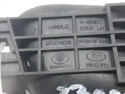 Second-hand car spare part interior left rear handle for daewoo lanos sx oem iam references 96304018  