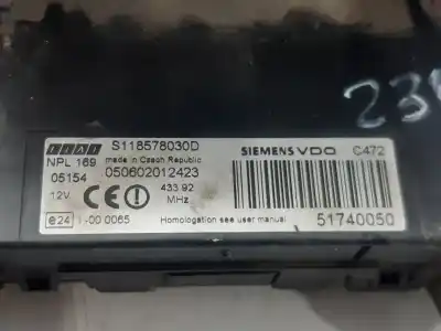 Gebrauchtes Autoersatzteil relais sicherungskasten multifunktionsrelais zum fiat panda (169) 1.2 8v dynamic oem-iam-referenzen   