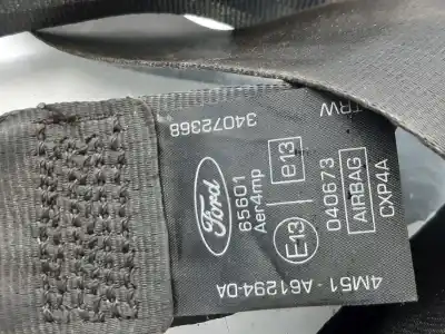 Peça sobressalente para automóvel em segunda mão cinto de segurança dianteiro direito por ford focus turnier (cb4) trend referências oem iam 4m51a61294da