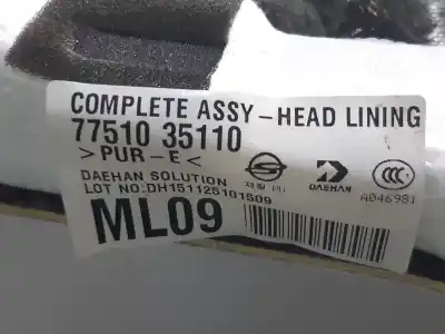 Автозапчастина б/у інтер'єрний дах для ssangyong tivoli premium 4x2 посилання на oem iam 7751035110  