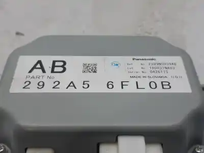 Pezzo di ricambio per auto di seconda mano modulo elettronico per renault kadjar zen riferimenti oem iam 292a56fl0b  