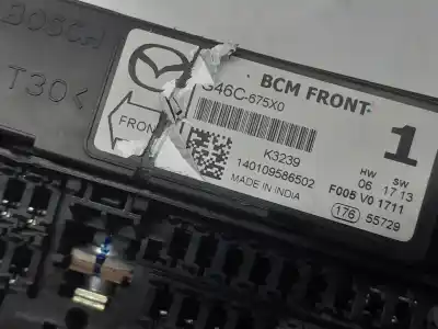 Second-hand car spare part fuse box unit for mazda cx-5 style 2wd oem iam references g46c675x0