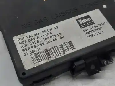 Pièce détachée automobile d'occasion unité de commande bsi pour citroen xsara berlina 2.0 hdi exclusive (80kw) références oem iam   