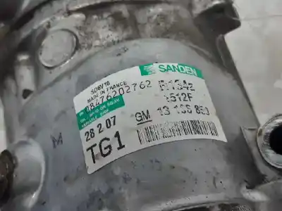 Second-hand car spare part air conditioning compressor for opel combo 1.3 16v cdti oem iam references 13106850  