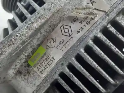 Автозапчасти б/у ГЕНЕРАТОР за RENAULT SCENIC (JA..)  ссылки OEM IAM 7700431943  