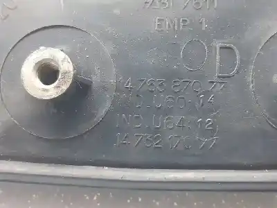 Peça sobressalente para automóvel em segunda mão puxador exterior frente direito por citroen jumpy 2.0 hdi sx caja cerrada acristalada referências oem iam 1476387077  