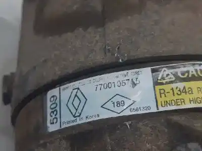 Автозапчасти б/у компрессор кондиционера воздуха за renault scenic rx4 (ja0) 1.9 dci salomon ссылки oem iam 7700105765  