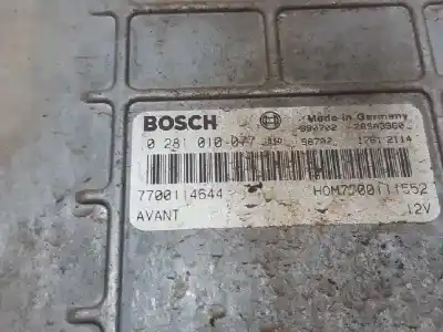 Автозапчасти б/у блок управления двигателем за renault scenic (ja..) 1.9 dti diesel cat ссылки oem iam 7700114644  