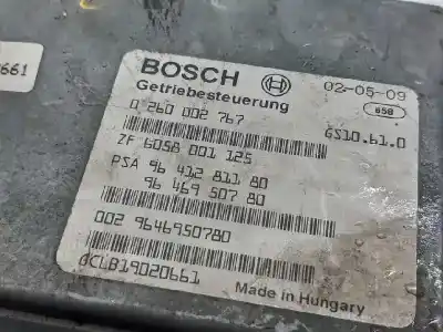Автозапчасти б/у блок управления автоматической коробкой передач за citroen c5 i break (de_) 2.2 hdi (de4hxb, de4hxe) ссылки oem iam 9641281180   Автозапчасти б/у блок управления автоматической коробкой передач за citroen c5 i break (de_) 2.2 hdi (de4hxb, de4hxe) ссылки oem iam 9641281180