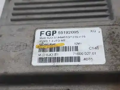 Second-hand car spare part ecu engine control for suzuki ignis rm (mh) básico oem iam references 55192095