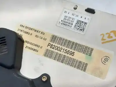 Pièce détachée automobile d'occasion compteur de vitesse tableau de bord pour renault scénic i monospace (ja0/1_, fa0_) 1.9 dti (ja1u) références oem iam 8200215695