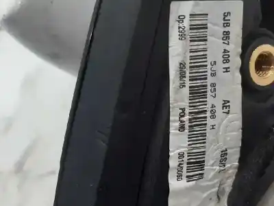 Second-hand car spare part right rearview mirror for skoda rapid 1.4 16v tsi 125 cv / 92 kw oem iam references 5jb857508d  
