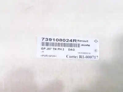 Peça sobressalente para automóvel em segunda mão tecto de abrir interior por renault captur zen referências oem iam 739108024r  