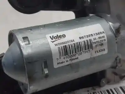 Peça sobressalente para automóvel em segunda mão motor do limpador traseiro por peugeot 208 (p2) active referências oem iam 9673251380