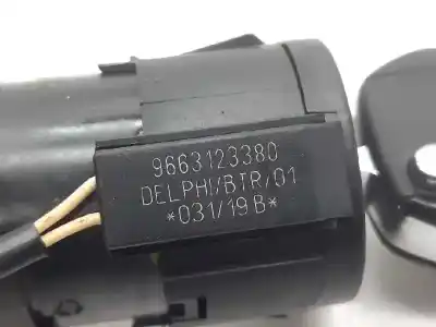 Peça sobressalente para automóvel em segunda mão comutador de ignição por peugeot 208 (p2) active referências oem iam 9636123380