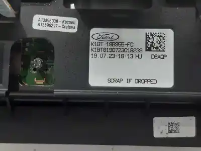 Автозапчастина б/у gps навігаційна система для ford ecosport (cr6) st-line посилання на oem iam k1bt18b955fc  