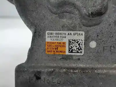 Peça sobressalente para automóvel em segunda mão compressor de ar condicionado a/a a/c por ford ka+ 1.5 tdci cat 95 cv / 70 kw referências oem iam g1b119d629aa  
