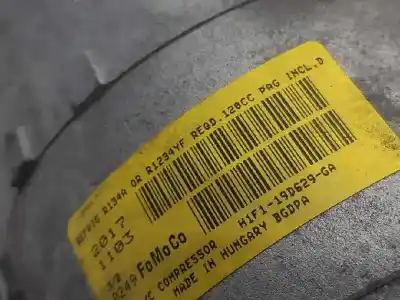 İkinci el araba yedek parçası klima kompresörü için ford focus lim. st-line 182 cv / 134 kw oem iam referansları h1f119d629ga  