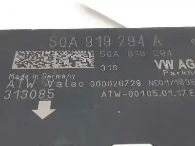 Автозапчасти б/у электронный модуль за seat leon (5f1) 2.0 tdi ссылки oem iam 5qa919294a  