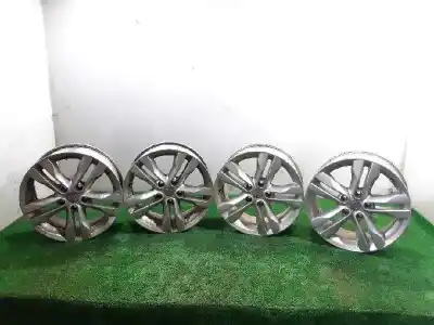 Peça sobressalente para automóvel em segunda mão jogo de jantes por nissan x-trail (t31) le referências oem iam r17  
