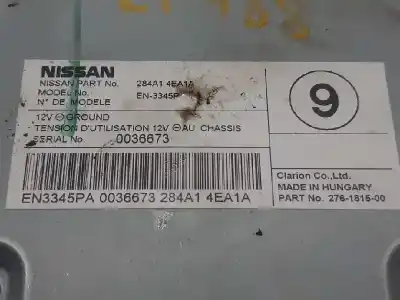 İkinci el araba yedek parçası elektronik modül için nissan qashqai (j11e) hra223 oem iam referansları 284a14ea1a  