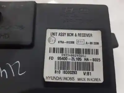 Second-hand car spare part electronic module for hyundai i30 comfort oem iam references 954002l105  
