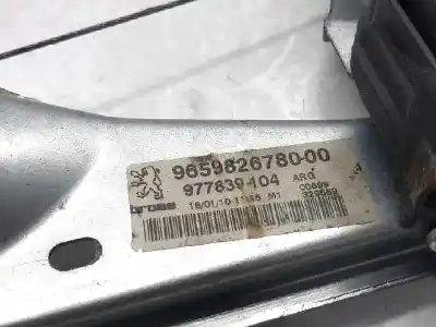 Peça sobressalente para automóvel em segunda mão elevador de vidros traseiro esquerdo por peugeot 308 confort referências oem iam 9659826780