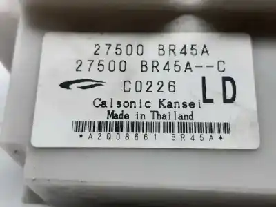 Peça sobressalente para automóvel em segunda mão comando de sofagem (chauffage / ar condicionado) por nissan qashqai+2 (jj10) acenta referências oem iam 27500br45a