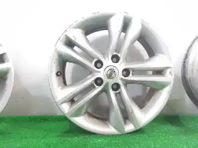 Peça sobressalente para automóvel em segunda mão jogo de jantes por nissan qashqai+2 (jj10) acenta referências oem iam r17