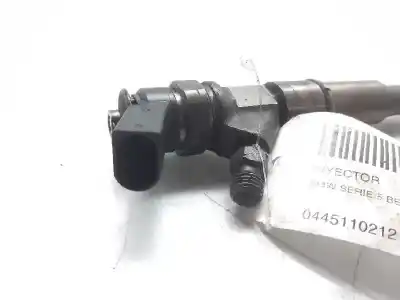 Peça sobressalente para automóvel em segunda mão injetor por bmw serie 5 berlina (e60) 525d referências oem iam 0445110212