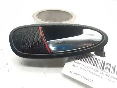 Peça sobressalente para automóvel em segunda mão puxador interior dianteiro direito por seat leon (1p1) reference referências oem iam 1p1867172fkz