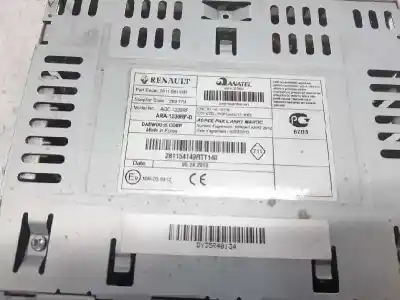 Автозапчастина б/у аудіо система / радіо cd для renault clio iv (bh_) 1.2 16v посилання на oem iam 281154149r  