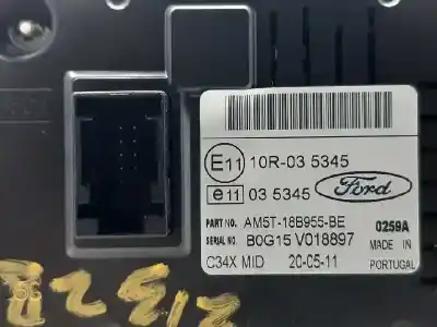Second-hand car spare part multifunction display for ford focus lim. (cb8) titanium oem iam references am5t18b955be  