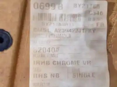 Peça sobressalente para automóvel em segunda mão forra / revestimento da porta dianteira direita por ford focus lim. (cb8) titanium referências oem iam bm51a23942