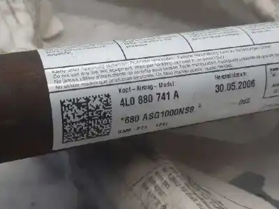 Автозапчасти б/у подушка безопасности передняя левая шторка безопасности за audi q7 (4l) 3.0 tdi ссылки oem iam 4l0880741a  