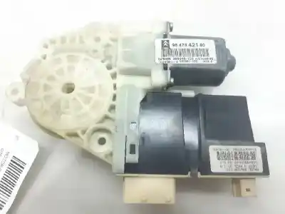 Peça sobressalente para automóvel em segunda mão motor elevador vidro dianteiro direito por citroen c4 coupé (la_) 1.6 hdi referências oem iam 9647442180
