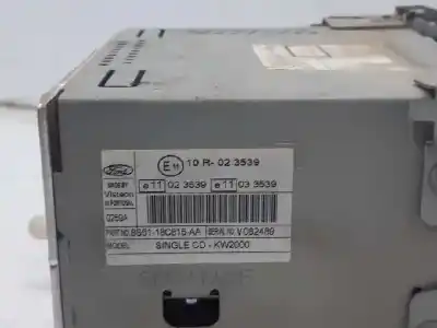 Second-hand car spare part audio system / radio cd for ford tourneo connect (tc7) kombi b. corta (2006->) oem iam references 8s6118c815aa  