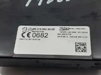 Автозапчасти б/у электронный модуль за citroen c4 picasso/spacetourer 1.6 intensive ссылки oem iam 9801695280  