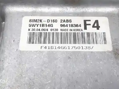 Second-hand car spare part ecu engine control for chevrolet epica lt oem iam references 96418364  