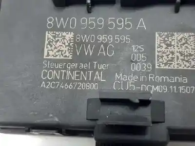 Автозапчасти б/у комфортный модуль за audi a4 b9 (8w2, 8wc) 2.0 tdi ссылки oem iam 8w0959595a  