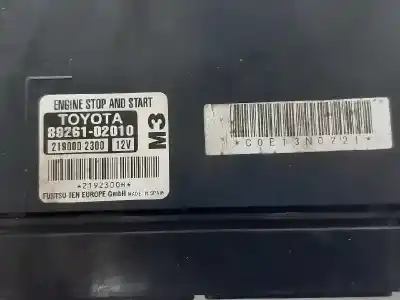 Second-hand car spare part electronic module for toyota auris active oem iam references 8926102010  